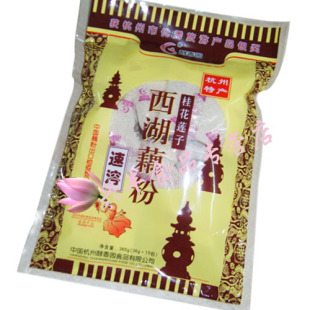  杭州特产醇香园西湖藕粉360克  桂花莲子
