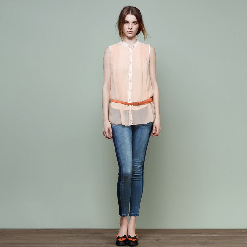 +Summer+hit+new+Polo+Ralph+Lauren+round+neck+chiffon+loose+sleeveless+shirt+K02S6007