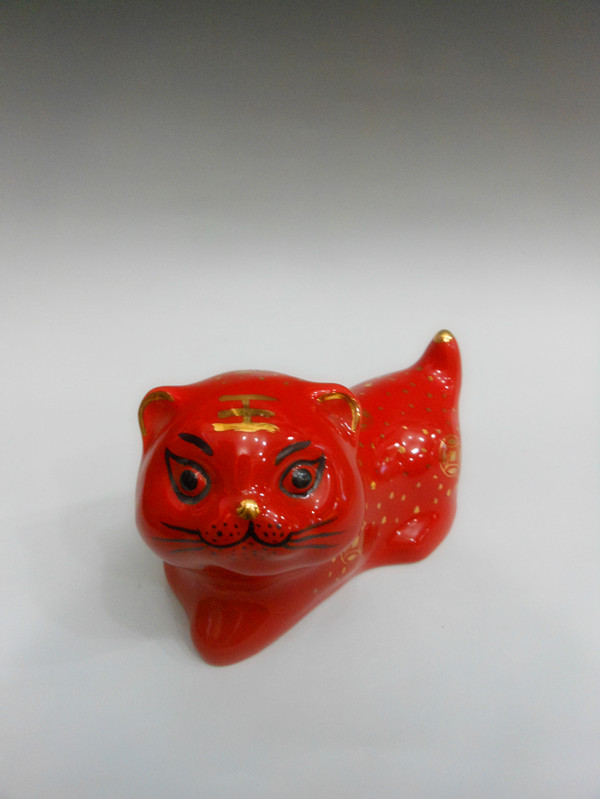 Jingdezhen Ceramics Liu Yuan Long works Watkins Zodiac Tiger lovely Home Furnishing a decoration birthday giftin the Home accessories , Decoration category - from Buy2taobao.com to provide professional Taobao agent buy service