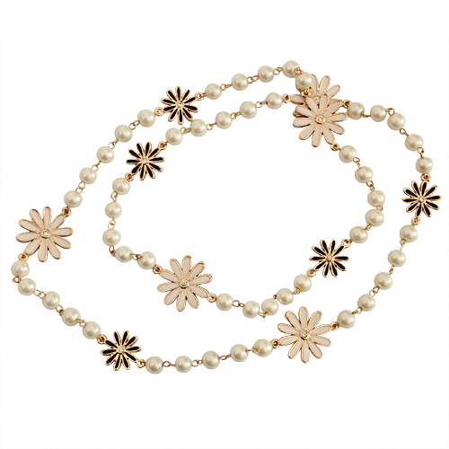 复古小雏菊珍珠...