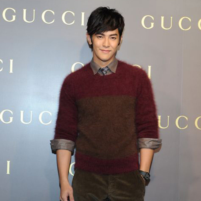 新款秋冬<em>男士貂绒</em>衫英伦圆领加厚休闲商务<em>毛衣</em>