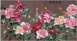 特价包邮 法国R线 DMC 正品 十字绣 套件 混绣 花卉 花开富贵