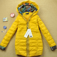 2011新款<span class=H>艾莱依</span>AFA6001  时尚<span class=H>羽绒</span><span class=H>服</span> 女中长款 <span class=H>羽绒</span><span class=H>服</span>女