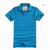 谷仓良品-2012夏好货推荐 男式简约纯色珠地棉休闲翻领POLO衫 E13