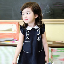 淘宝网淘金币 六一童装 大童女夏装新款 女童2012 韩版女童连衣裙夏季