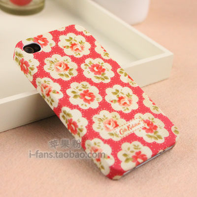 田园 碎花 Cath Kidston iPhone <span class=H>4</span> <span class=H>4</span>S 波点 <span class=H>手机</span>套 <span class=H>手机</span>壳 <span class=H>苹果</span> <span class=H>4</span>