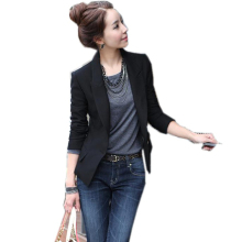 2012新款春装 韩版女装小西装OL职业休闲短款西服修身外套女上衣