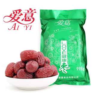  【爱意红枣】新疆特产 大枣 阿克苏 红枣 一级998g枣类制品 特