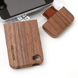 GeekcookiPhone44S cellphone shell black walnut shell the Apple shell bamboo protective sleeve wooden