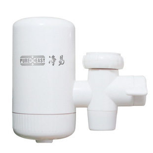 净易净水器 龙头净水器 家用厨房净水器 2芯可洗 热销万件送红包