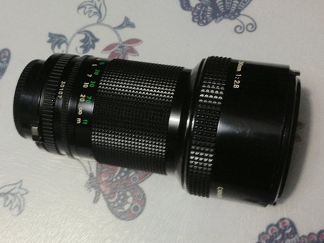 佳能Canon FD 200F2.8 SSC定焦镜头