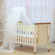 dolphinbaby婴儿蚊帐带支架适合所有童床婴儿床蚊帐带花边有