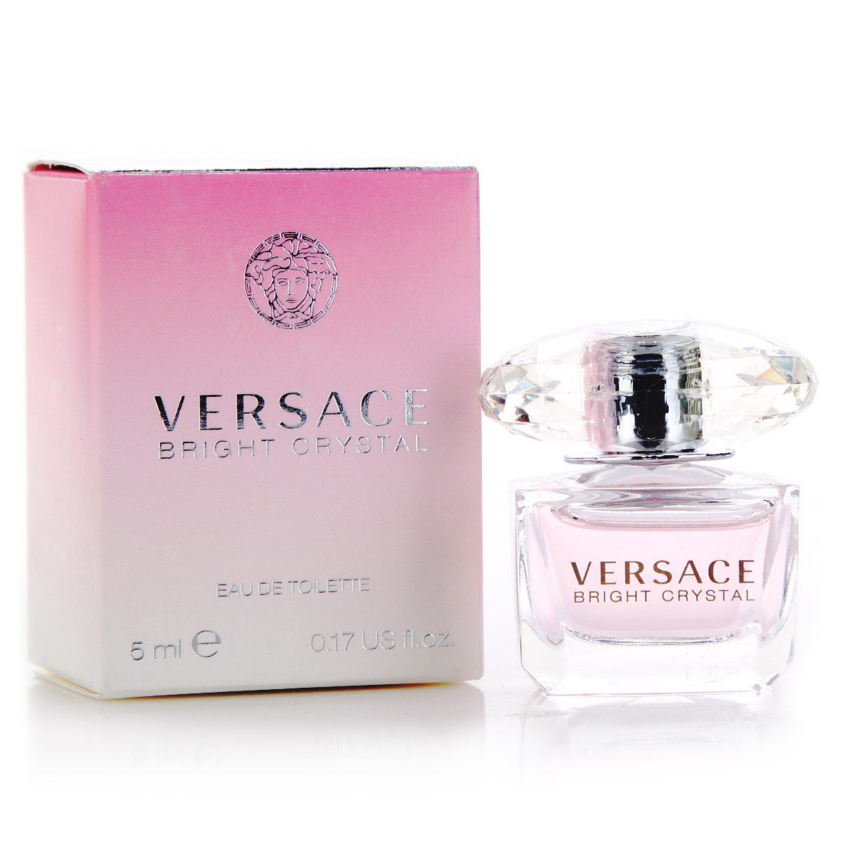正品！Versace范思哲明亮香恋水晶女士香水/女香 小样Q版 情人节