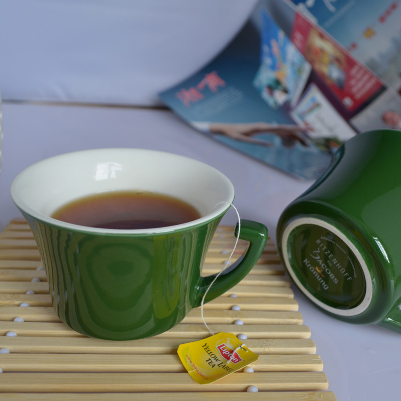 包邮绿色杯子色釉陶瓷情侣杯马克杯水杯套杯茶杯咖啡杯创意手柄在类目 餐饮具, 杯子/水杯/水壶, 杯子套装/情侣对杯中 - 来自Buy2taobao.com提供专业的淘宝代购服务