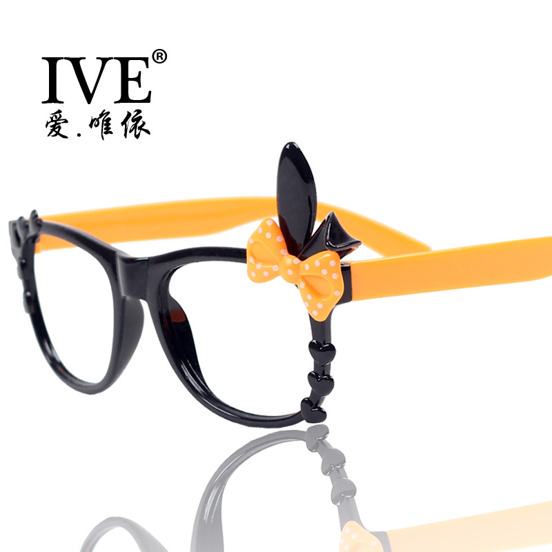 超可爱眼镜框 潮女款...