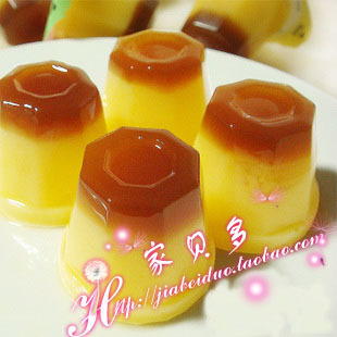  台湾优之良品 新食感 黑糖布丁/鸡蛋布丁320g 16颗果冻独特口感