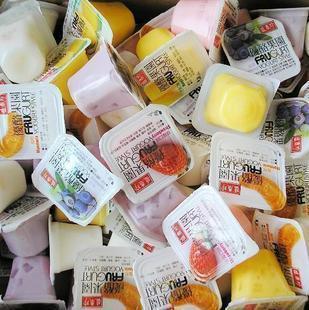  台湾盛香珍 优酪果园综合味布丁果冻散装500g 南方7省满额包邮