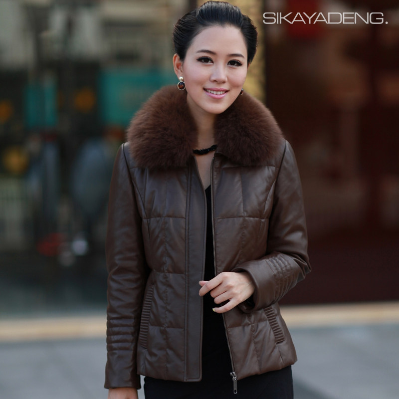 【多图】羽绒女款<em>皮衣</em> - 羽绒女款<em>皮衣</em>品牌|价格