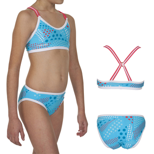 Decathlon youths/girls swimwear NABAIJI NAUTICO DOTTY 2PG