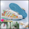 TY-正品 新款女子鞋 <span class=H>adidas</span>三叶草SUPERSTAR II TL 彩色朵朵小花