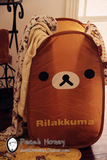 NEW rilakkuma轻松熊可折叠网面+牛津布洗衣篓/脏衣篮