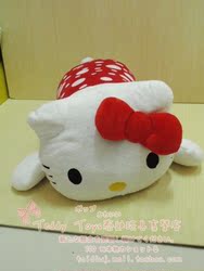 泰迪 超可爱送女生最爱Hello Kitty长条枕 KT猫抱枕 午睡枕