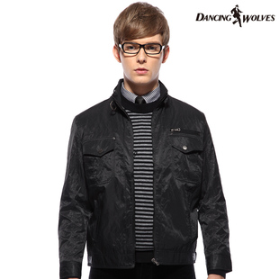  限时特价！与狼共舞夹克 正品男装jacket 立领茄克衫 男 外套1735