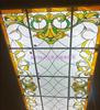tiffany蒂凡尼艺术玻璃玄关，隔断屏风窗户，吊顶天花灯罩柜门芯简约