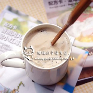  猫猫的健康兰香奶茶 醇香！好品质原料超越大卡司街客等。