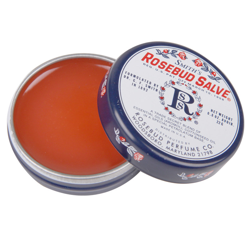 女人我最大推荐 Rosebud Salve玫瑰花蕾膏 鲜嫩 润唇膏22g正品