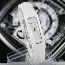 Últimas Gucci relojes Gucci relojes Gucci relojes en blanco y negro de cerámica de cerámica ver Gucci Ladies Watch