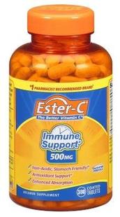 现货 美国 Ester-C 酯化维生素C VC 500mg 30