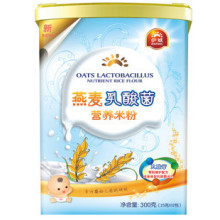 爆亏 伊威燕麦乳酸菌营养米粉,补充膳食纤维营养全面25g*12包)