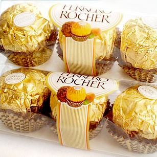  正品意大利原装进口 费列罗巧克力3粒装 名牌食品朱古力特价促销