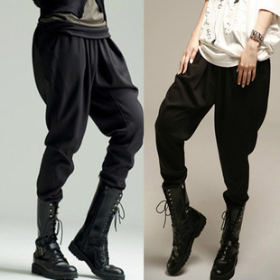  春装新款 哈伦裤 女 韩版 潮 休闲裤 宽松 女装大码 欧美长裤