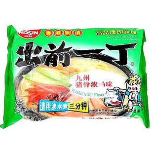  【天猫超市】香港进口食品 出前一丁速食方便面九州猪骨浓汤 100g