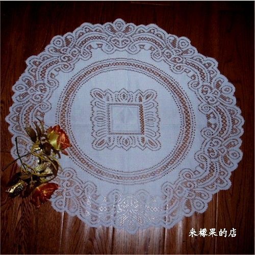 亞大紡織 花邊桌布圓桌轉盤小圓茶盤蓋巾在類目 居家布藝, 防塵保護罩, 萬能蓋巾中 - 來自Buy2taobao.com提供專業的淘寶代購服務