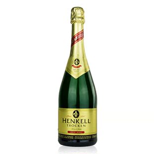  德国原装进口香槟 汉高汉凯干型起泡葡萄酒气泡酒 750ml