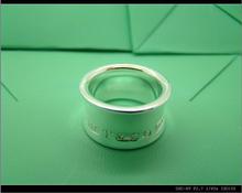 Precio directo de fábrica TIFFANY ley 925 anillo de plata, anillo, anillo para hombre de gran anillo para hombre 1837