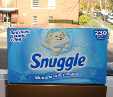美国直邮现货 美国Snuggle柔顺纸 香衣纸 去静电 烘干机用 230张