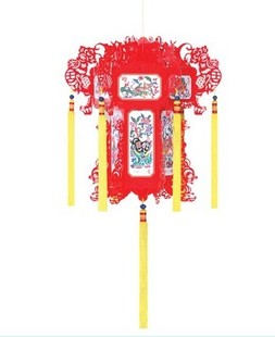  纸雕宫灯 世博会宫灯 中国工艺灯笼  灯笼批发 40厘米