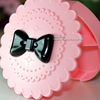 日本限量粉色蝴蝶结造型假睫毛，专用收纳盒太可爱可放3对