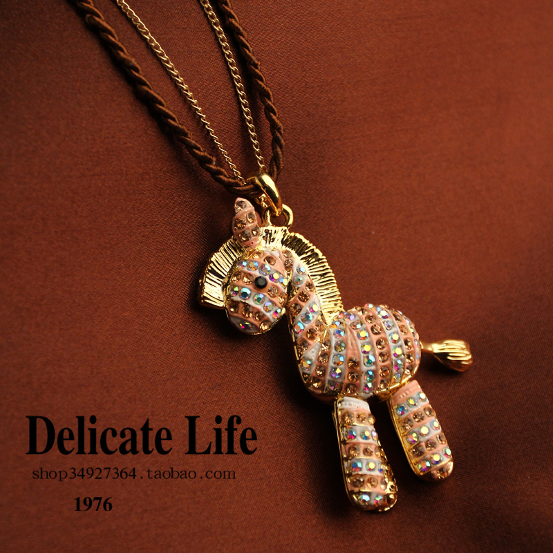 童年木马毛衣链...