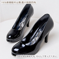 1976 欧美气质 2010新款防水台粗跟职业高跟鞋子YQ1003黑
