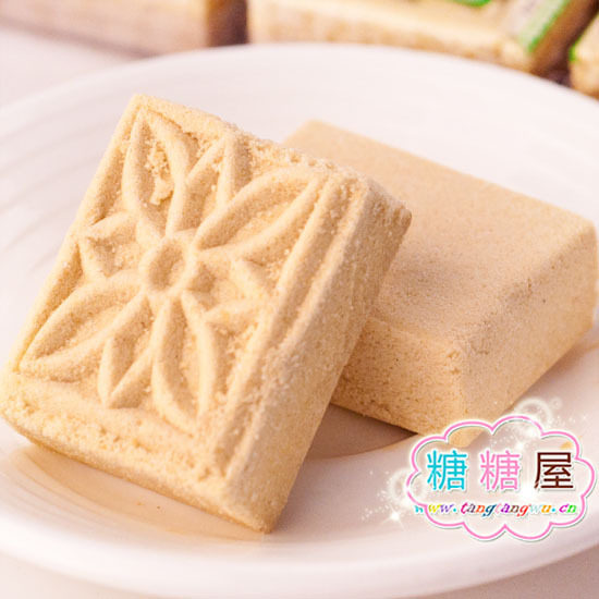 北京特产 京城叫卖大王臧老爷子 甘栗豆糕 300(350)g