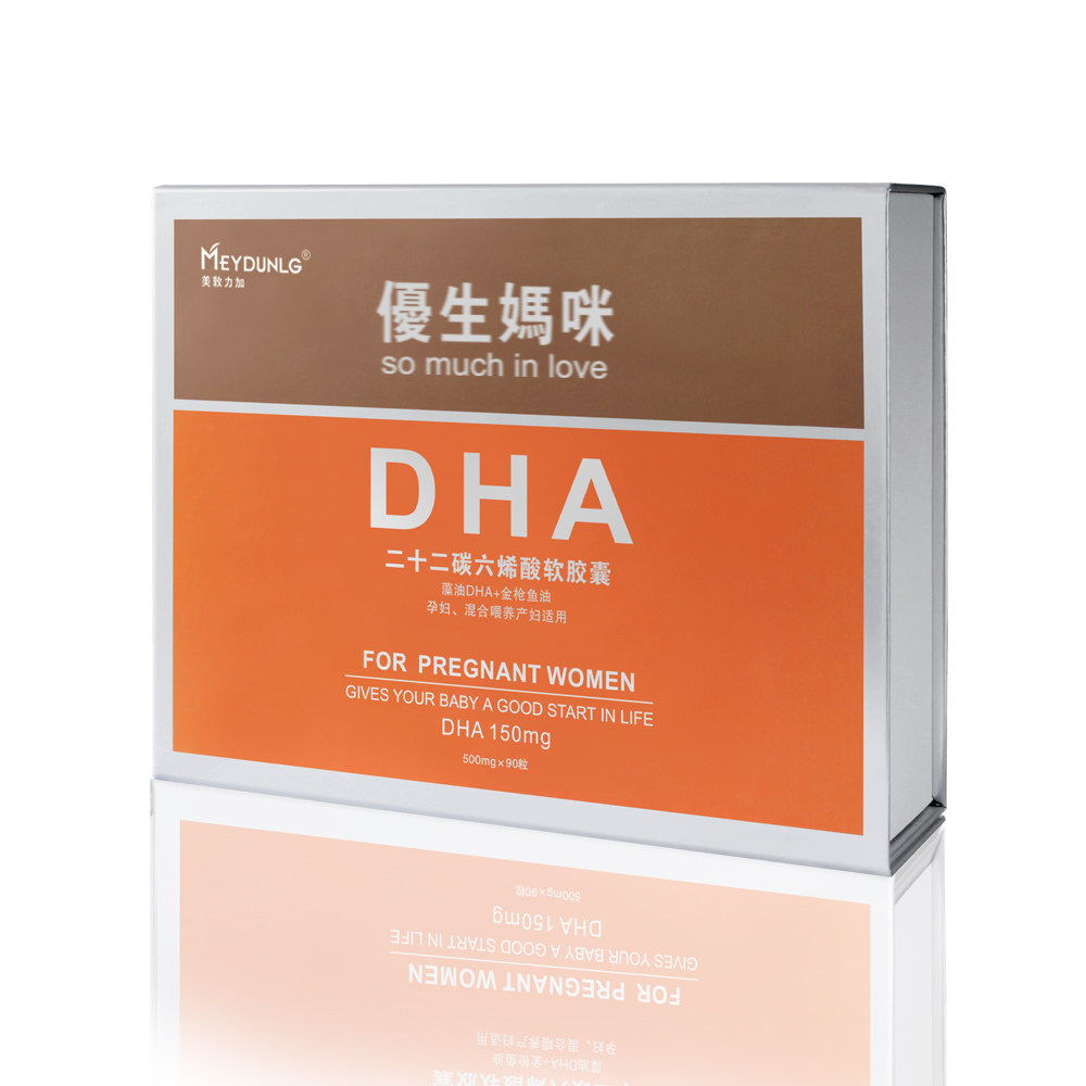 美敦力加-优生妈咪 DHA软胶囊(混合油) 孕产妇礼盒装