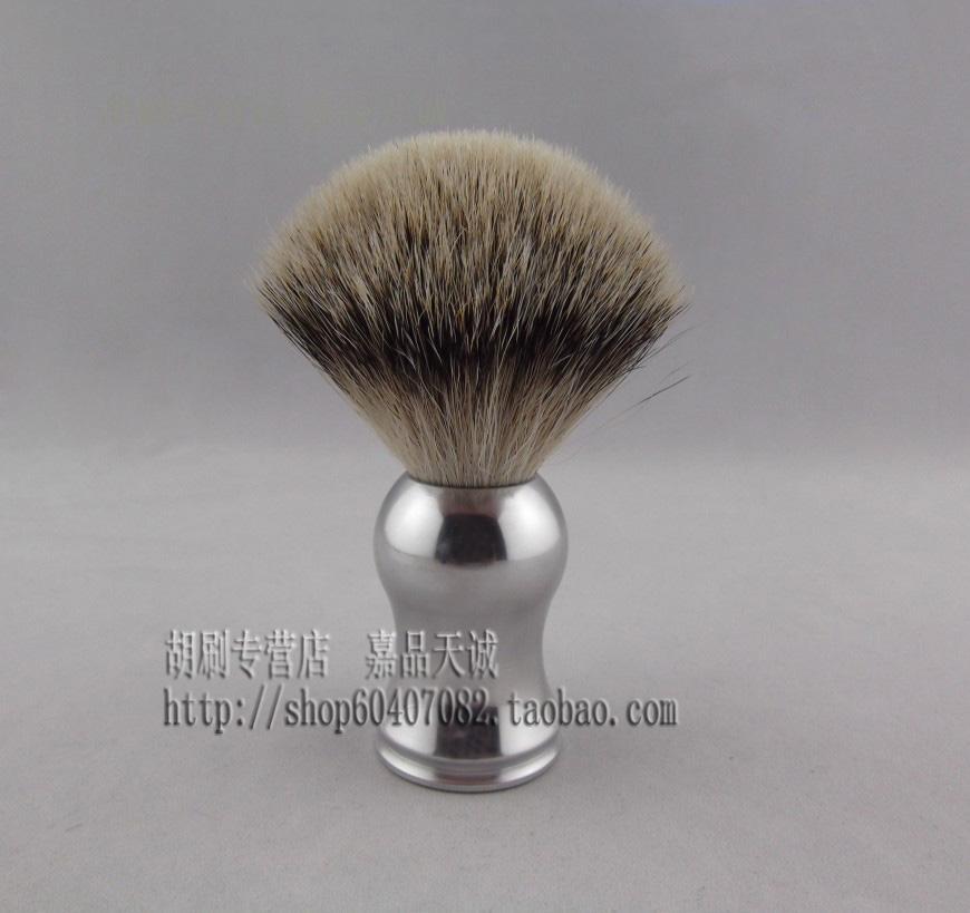 輕微瑕疵商品特惠 手動剃須泡沫刷 金屬手柄頭路獾毛胡刷刮胡子刷在類目 家庭/個人清潔工具, 個人洗護清潔用具, 剃鬚清潔刷中 - 來自Buy2taobao.com提供專業的淘寶代購服務