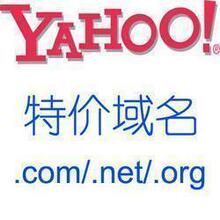 【皇冠】雅虎域名 yahoo域名 .com .net .org .biz 域名代注25元