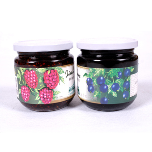  秋林果酱 玛琳果酱 草莓果酱 黑加仑果酱 传统工艺 百年品质3选一