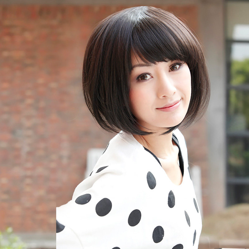 黛秀假发 <em>短发</em> 女 <em>BOBO头</em> 蓬松 干练帅气 女士
